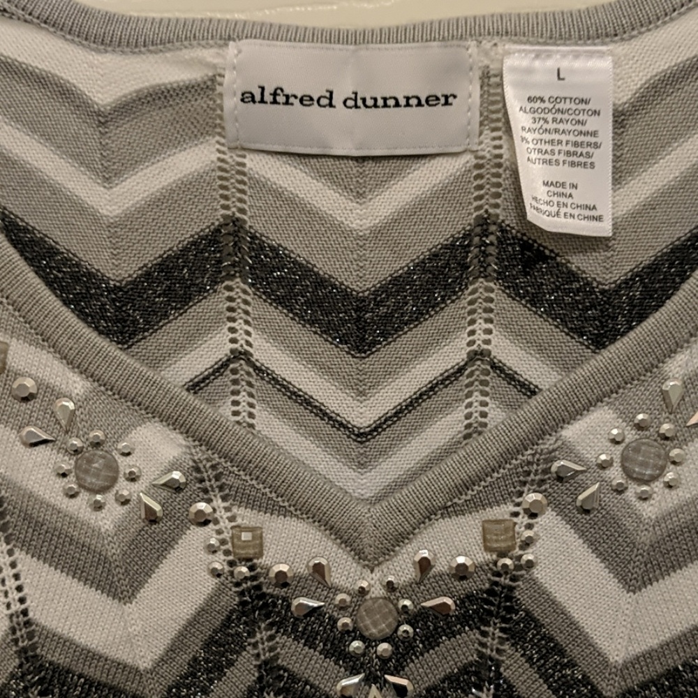 NWT ALFRED DUNNER * SWEATER - Picture 3 of 8